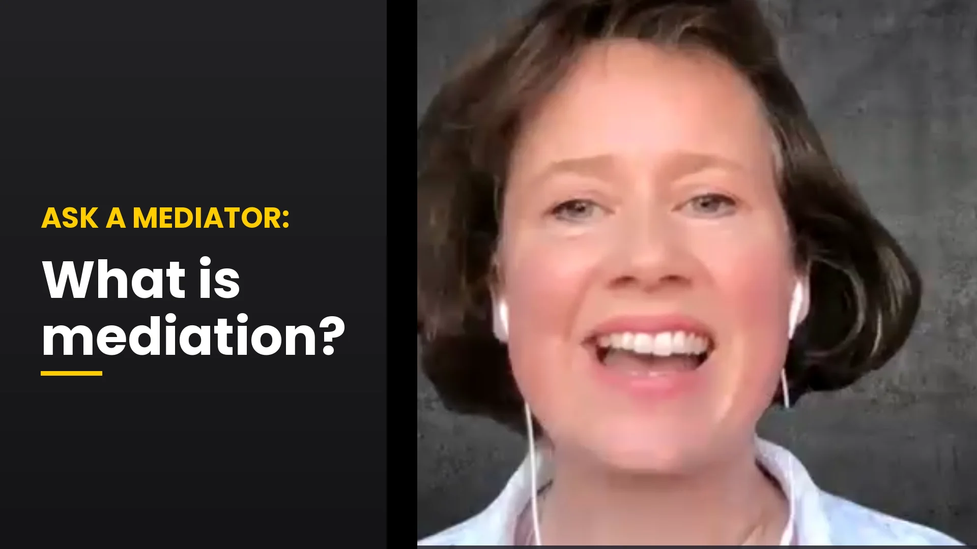 Ask a mediator: What is mediation?